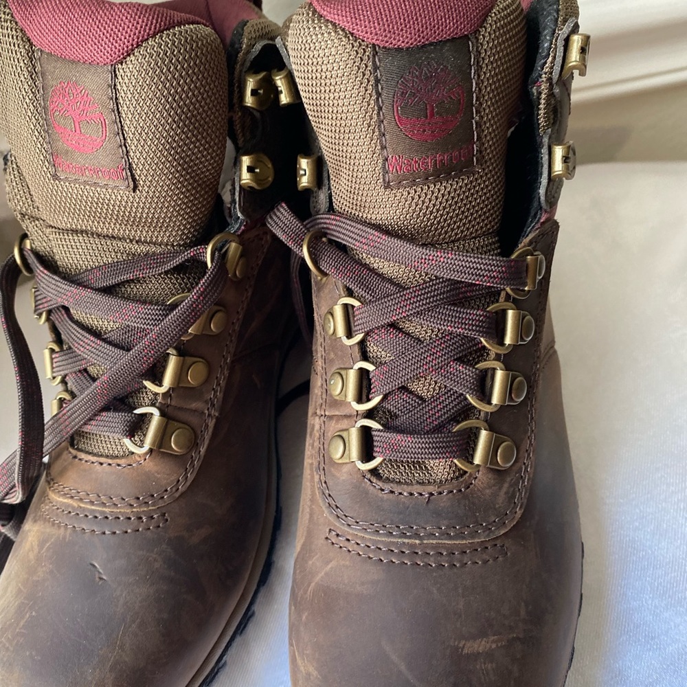 - Timberland  Norwood ankle boots 5 1/2 brown NWOT - Picture 3 of 9
